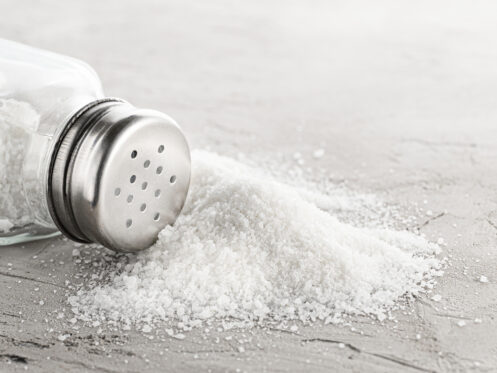 Spilled Salt Shaker
