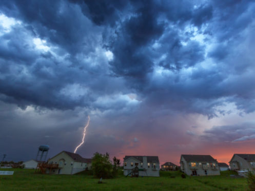 Storm in Las Vegas, NV