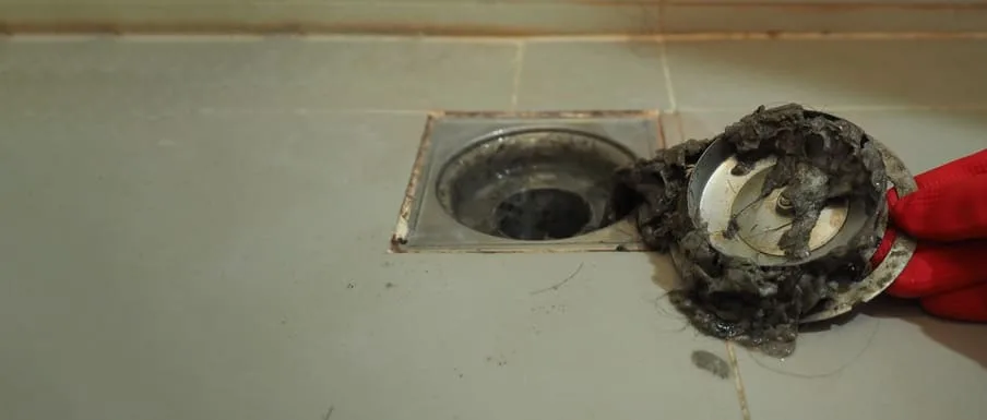 Clogged Shower Drain